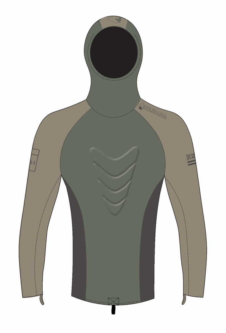 Terra Hooded Spearfishing Rashguard
