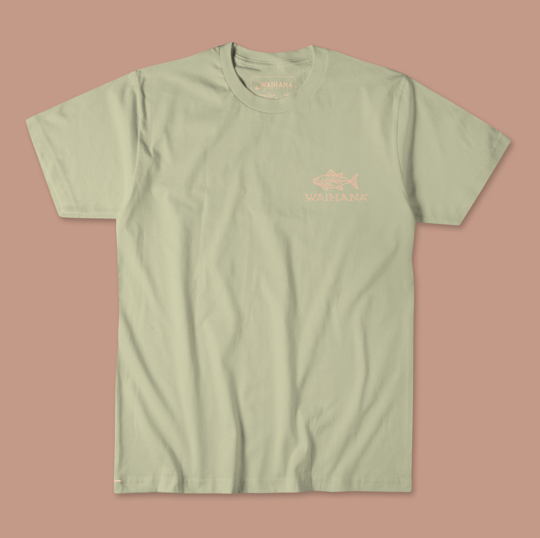 Mauka to Makai Sage T-shirt