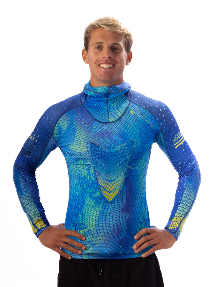 Kajiki Hooded Spearfishing Rash Guard