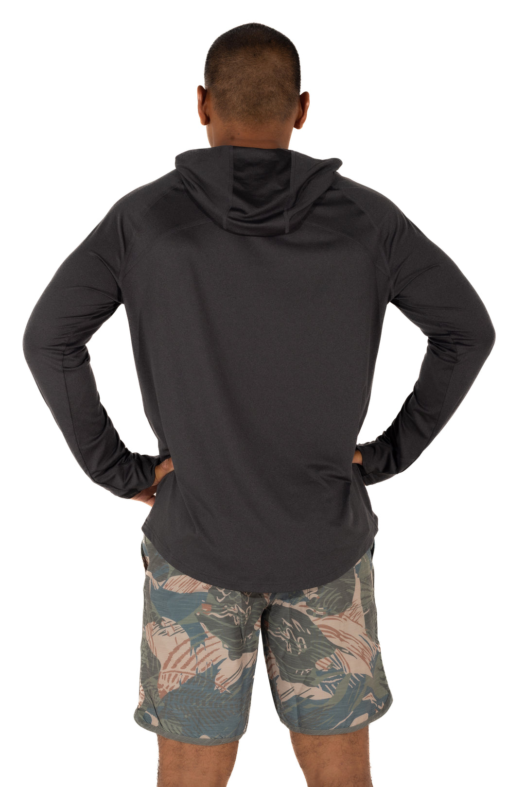 Mariner Black Hooded Long Sleeve