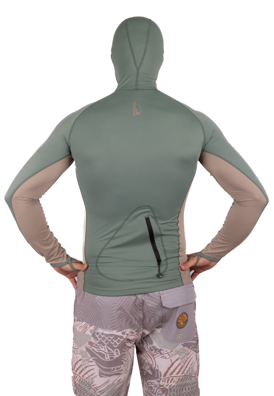 Olive Hooded Voyager Rashguard