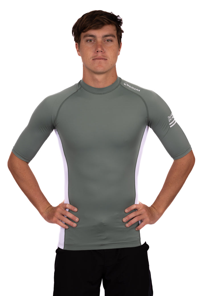 Olive Short Sleeve Rashguard